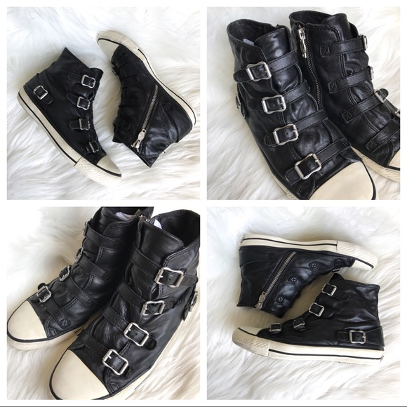 ♥️SOLD♥️ ASH Virgin Leather Hi-Top Sneakers - Picture 8 of 8